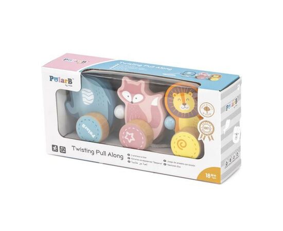 Каталка Viga Toys PolarB Зверята (44023), изображение 2 Каталка Viga Toys PolarB Зверята (44023), изображение 2