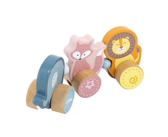 Каталка Viga Toys PolarB Зверята (44023), изображение 4 Каталка Viga Toys PolarB Зверята (44023), изображение 4