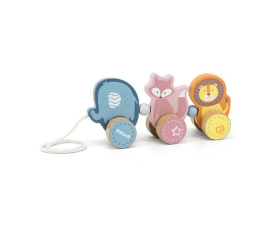 Каталка Viga Toys PolarB Звірятка (44023)