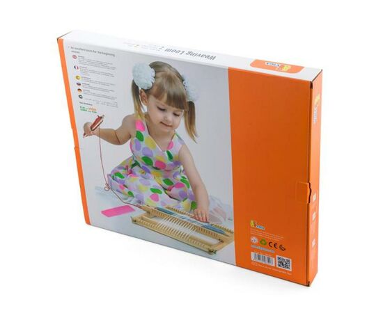 Набор для творчества Viga Toys Ткацкий станок (58392), изображение 4 Набор для творчества Viga Toys Ткацкий станок (58392), изображение 4