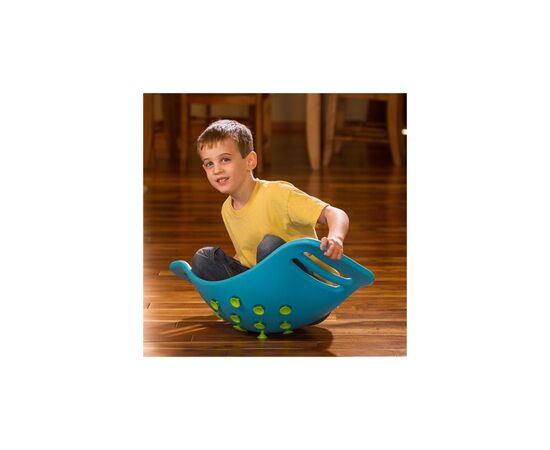 Каталка Fat Brain Toys балансир с присосками Teeter Popper синий (F0951ML), изображение 2 Каталка Fat Brain Toys балансир с присосками Teeter Popper синий (F0951ML), изображение 2