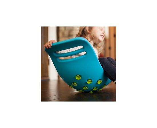 Каталка Fat Brain Toys балансир с присосками Teeter Popper синий (F0951ML), изображение 4 Каталка Fat Brain Toys балансир с присосками Teeter Popper синий (F0951ML), изображение 4