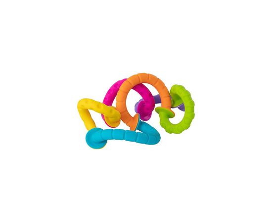 Погремушка Fat Brain Toys набор прорезывателей Гибкие колечки pipSquigz Ringlets (F250ML), изображение 2 Погремушка Fat Brain Toys набор прорезывателей Гибкие колечки pipSquigz Ringlets (F250ML), изображение 2