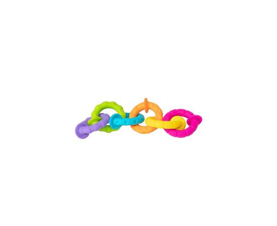 Погремушка Fat Brain Toys набор прорезывателей Гибкие колечки pipSquigz Ringlets (F250ML), изображение 3 Погремушка Fat Brain Toys набор прорезывателей Гибкие колечки pipSquigz Ringlets (F250ML), изображение 3