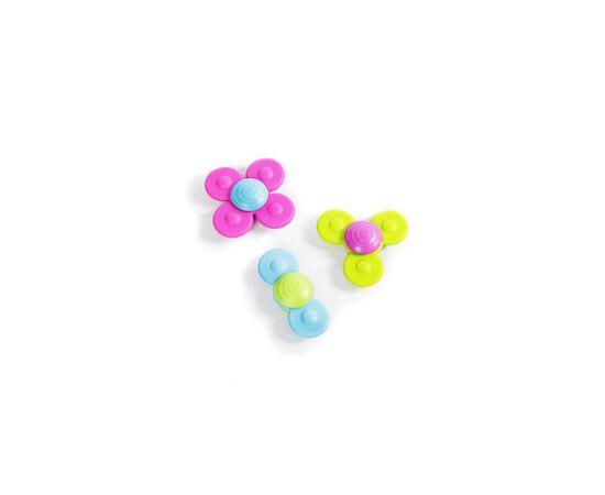 Погремушка Fat Brain Toys набор прорезывателей-Спинера с присосками Whirly Squigz 3 шт (F210ML), изображение 2 Погремушка Fat Brain Toys набор прорезывателей-Спинера с присосками Whirly Squigz 3 шт (F210ML), изображение 2