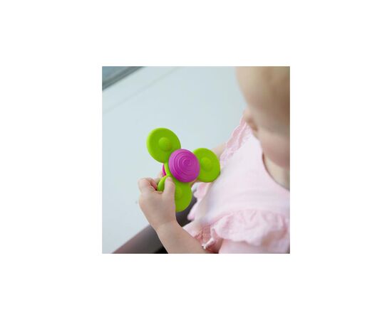 Погремушка Fat Brain Toys набор прорезывателей-Спинера с присосками Whirly Squigz 3 шт (F210ML), изображение 4 Погремушка Fat Brain Toys набор прорезывателей-Спинера с присосками Whirly Squigz 3 шт (F210ML), изображение 4