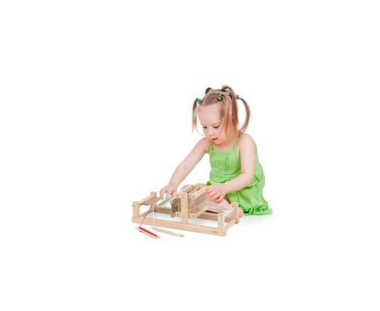 Набір для творчості Viga Toys Ткацький верстат (51366FSC), зображення 9 Набір для творчості Viga Toys Ткацький верстат (51366FSC), зображення 9