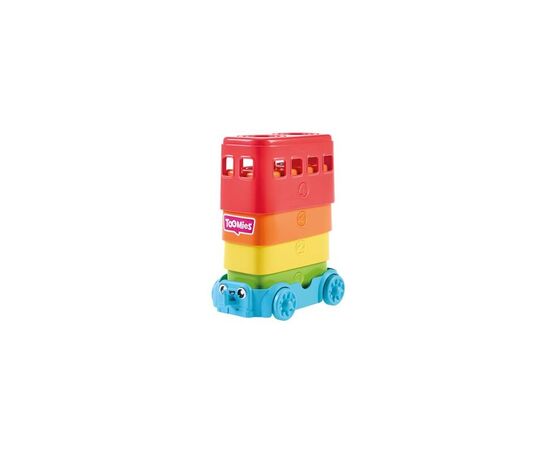 Развивающая игрушка Toomies пирамидка Автобус (E73220), изображение 2 Развивающая игрушка Toomies пирамидка Автобус (E73220), изображение 2