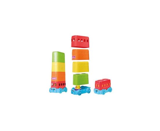 Развивающая игрушка Toomies пирамидка Автобус (E73220), изображение 3 Развивающая игрушка Toomies пирамидка Автобус (E73220), изображение 3