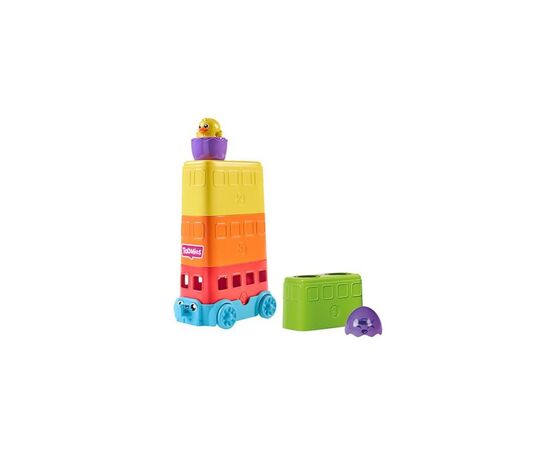 Развивающая игрушка Toomies пирамидка Автобус (E73220), изображение 4 Развивающая игрушка Toomies пирамидка Автобус (E73220), изображение 4