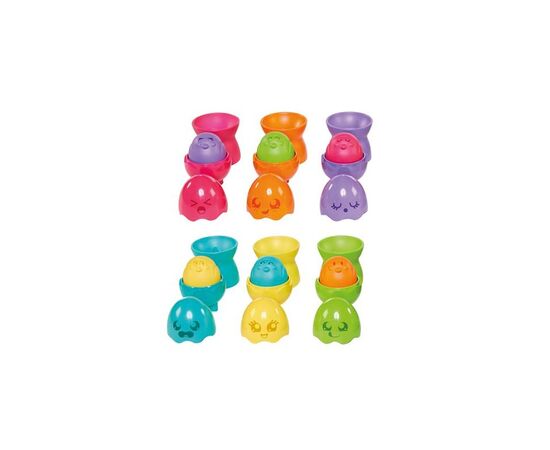 Развивающая игрушка Toomies пирамидка Цыплята в скорлупе (E73083), изображение 3 Развивающая игрушка Toomies пирамидка Цыплята в скорлупе (E73083), изображение 3
