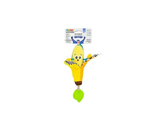 Игрушка на коляску Lamaze Бананчик с прорезывателем (L27382), изображение 3 Игрушка на коляску Lamaze Бананчик с прорезывателем (L27382), изображение 3