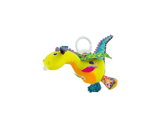 Игрушка на коляску Lamaze Дракончик машет крыльями (L27565), изображение 2 Игрушка на коляску Lamaze Дракончик машет крыльями (L27565), изображение 2