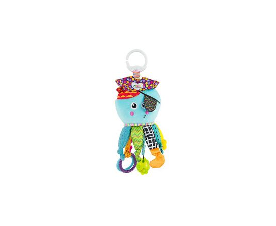 Игрушка на коляску Lamaze Кальмар с прорезывателем (L27068)