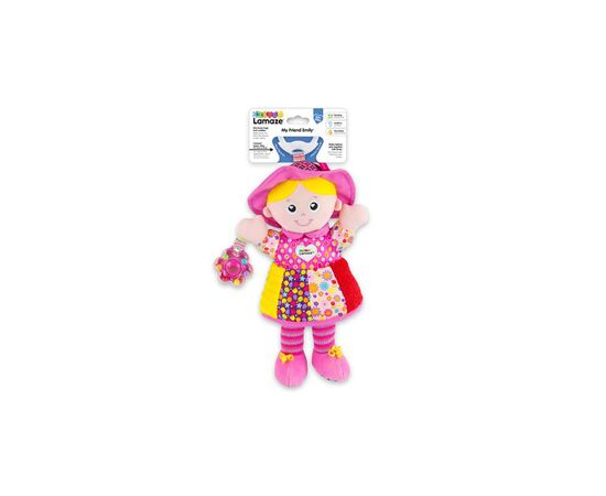 Игрушка на коляску Lamaze Кукла Эмили с погремушкой (L27026), изображение 2