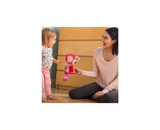Игрушка на коляску Lamaze Кукла Эмили с погремушкой (L27026), изображение 3