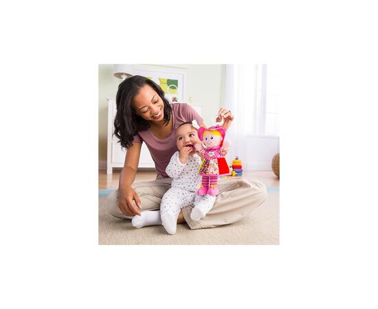 Игрушка на коляску Lamaze Кукла Эмили с погремушкой (L27026), изображение 4