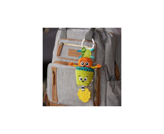Игрушка на коляску Lamaze Морковка с прорезывателем (L27381), изображение 3 Игрушка на коляску Lamaze Морковка с прорезывателем (L27381), изображение 3