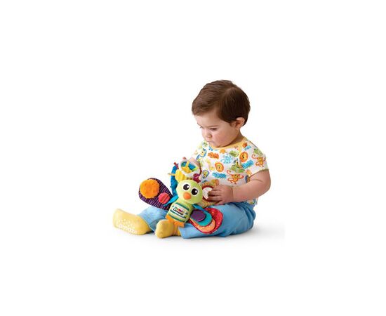Игрушка на коляску Lamaze Павлин с пищалкой (L27013), изображение 3 Игрушка на коляску Lamaze Павлин с пищалкой (L27013), изображение 3