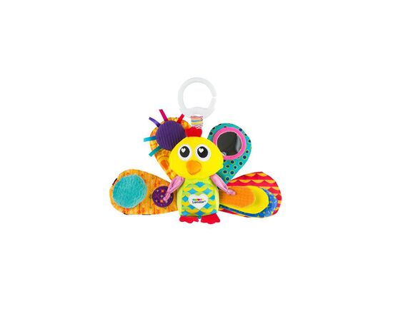 Игрушка на коляску Lamaze Павлин с пищалкой (L27013)