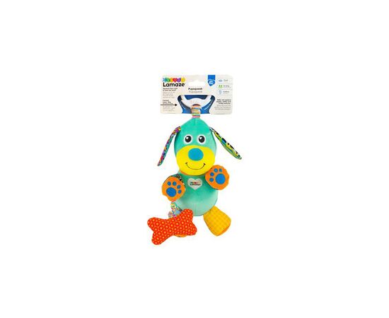 Игрушка на коляску Lamaze Собачка со звуком (L27023), изображение 2 Игрушка на коляску Lamaze Собачка со звуком (L27023), изображение 2
