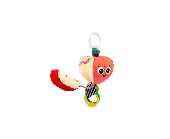 Игрушка на коляску Lamaze Яблочко с прорезывателем (L27383), изображение 2 Игрушка на коляску Lamaze Яблочко с прорезывателем (L27383), изображение 2