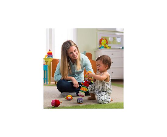 Развивающая игрушка Lamaze Собери гусеницу (L27244), изображение 5 Развивающая игрушка Lamaze Собери гусеницу (L27244), изображение 5