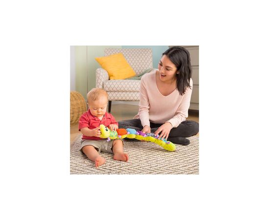 Развивающая игрушка Lamaze Червячок с вибрацией (L27107), изображение 3 Развивающая игрушка Lamaze Червячок с вибрацией (L27107), изображение 3