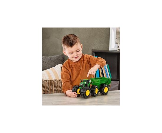 Спецтехніка John Deere Kids Monster Treads із причепом і великими колесами (47353), зображення 7 Спецтехніка John Deere Kids Monster Treads із причепом і великими колесами (47353), зображення 7