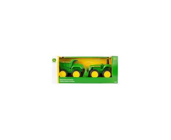 Игрушка для песка John Deere Kids Трактор и самосвал 2 шт (35874), изображение 4 Игрушка для песка John Deere Kids Трактор и самосвал 2 шт (35874), изображение 4