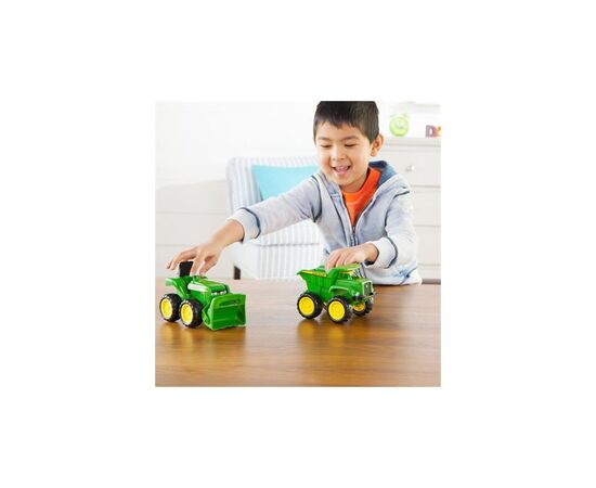 Игрушка для песка John Deere Kids Трактор и самосвал 2 шт (35874), изображение 6 Игрушка для песка John Deere Kids Трактор и самосвал 2 шт (35874), изображение 6