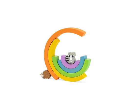 Развивающая игрушка Viga Toys игра-баланс Радуга (44590), изображение 3 Развивающая игрушка Viga Toys игра-баланс Радуга (44590), изображение 3