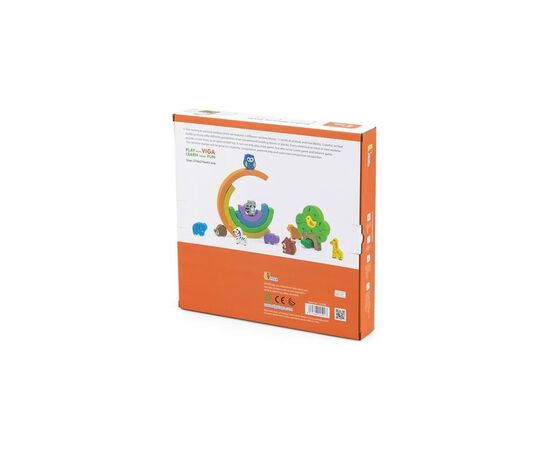 Развивающая игрушка Viga Toys игра-баланс Радуга (44590), изображение 5 Развивающая игрушка Viga Toys игра-баланс Радуга (44590), изображение 5
