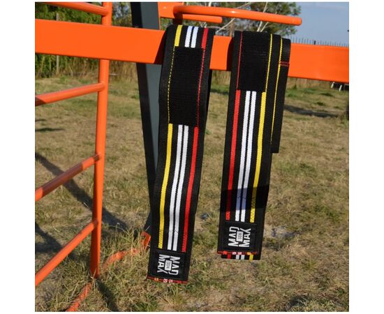 Бинт для спорту MadMax на коліна Knee Wraps Black (MFA-292-U), зображення 5 Бинт для спорту MadMax на коліна Knee Wraps Black (MFA-292-U), зображення 5