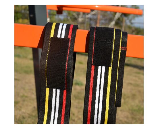 Бинт для спорту MadMax на коліна Knee Wraps Black (MFA-292-U), зображення 9 Бинт для спорту MadMax на коліна Knee Wraps Black (MFA-292-U), зображення 9