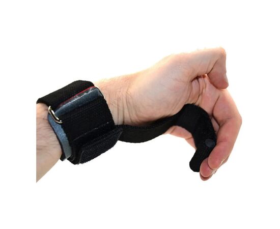 Кистевые лямки MadMax PWR Straps + Black/Grey/Red (MFA-332-U), изображение 6 Кистевые лямки MadMax PWR Straps + Black/Grey/Red (MFA-332-U), изображение 6