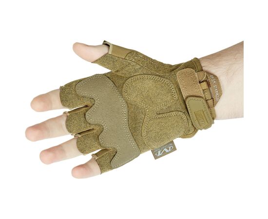 Тактические перчатки Mechanix M-Pact Fingerless M Coyote (MFL-72-009), изображение 2 Тактические перчатки Mechanix M-Pact Fingerless M Coyote (MFL-72-009), изображение 2