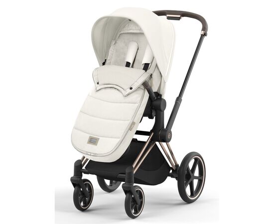 Зимовий конверт Cybex Platinum Off White (523000717), зображення 5 Зимовий конверт Cybex Platinum Off White (523000717), зображення 5