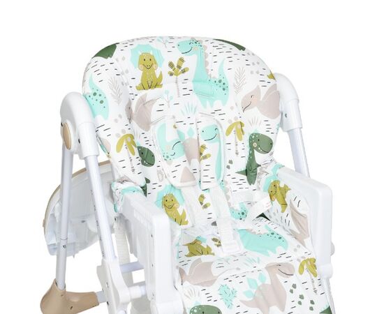 Стульчик для кормления Bambi M 3233 dino beige, изображение 5