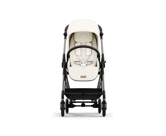 Коляска Cybex Melio Cotton White (с бампером) (522002659), изображение 2 Коляска Cybex Melio Cotton White (с бампером) (522002659), изображение 2