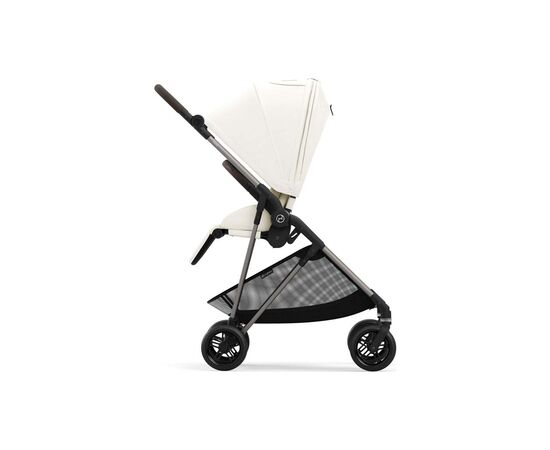 Коляска Cybex Melio Cotton White (с бампером) (522002659), изображение 4 Коляска Cybex Melio Cotton White (с бампером) (522002659), изображение 4