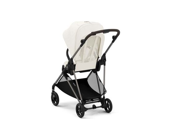 Коляска Cybex Melio Cotton White (с бампером) (522002659), изображение 5 Коляска Cybex Melio Cotton White (с бампером) (522002659), изображение 5