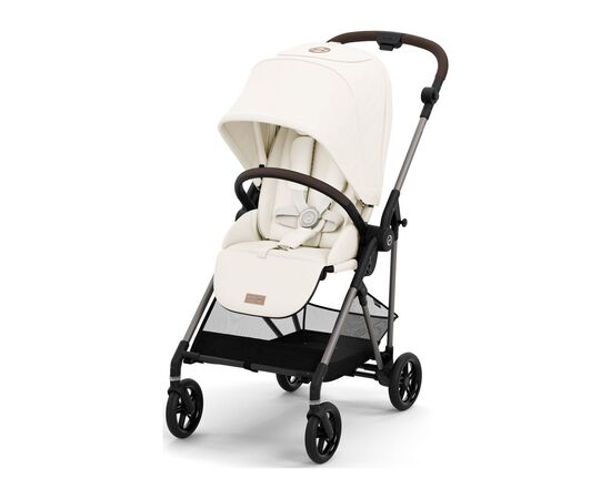 Коляска Cybex Melio Cotton White (з бампером) (522002659)
