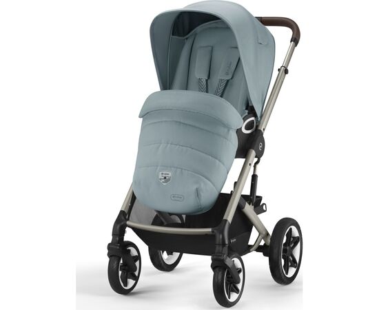Коляска Cybex Talos S Lux TPE Sky Blue (з бампером) (522002597), изображение 6 Коляска Cybex Talos S Lux TPE Sky Blue (з бампером) (522002597), изображение 6