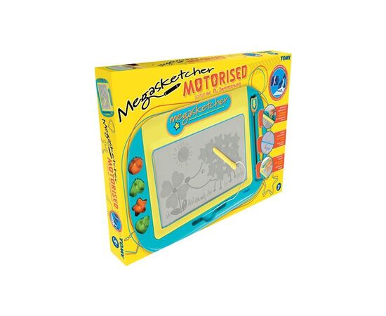 Набор для творчества Megasketcher доска магнитная для рисования, голубовато-желтый (E73164), изображение 2 Набор для творчества Megasketcher доска магнитная для рисования, голубовато-желтый (E73164), изображение 2