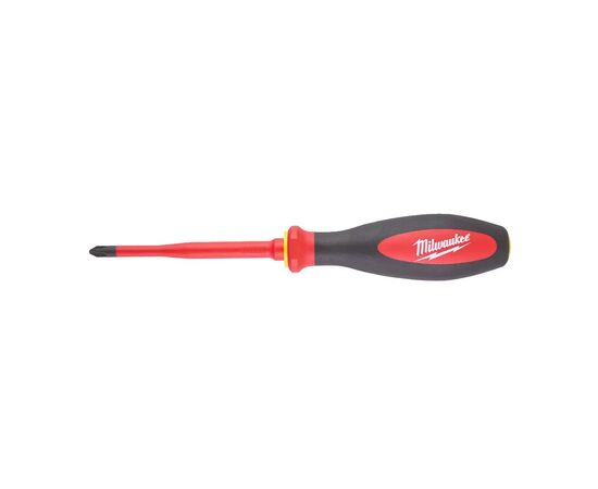 Отвертка Milwaukee VDE диэлектрическая тонкая PH2х100мм (4932471449)