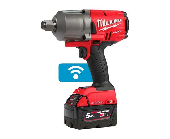 Гайковерт Milwaukee высокомоментный 3/4" 2034Нм M18 FUEL ONEFHIWF34-502X ONE-KEY (4933459730), изображение 2 Гайковерт Milwaukee высокомоментный 3/4" 2034Нм M18 FUEL ONEFHIWF34-502X ONE-KEY (4933459730), изображение 2