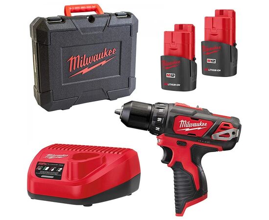 Шуруповерт Milwaukee M12 BDD-152C PROMOTION IN2 (4933451460)