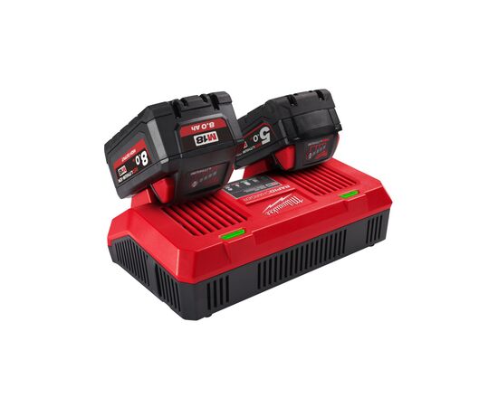 Зарядное устройство для аккумуляторов инструмента Milwaukee M18 DFC Turbo (4932472073), изображение 2 Зарядное устройство для аккумуляторов инструмента Milwaukee M18 DFC Turbo (4932472073), изображение 2
