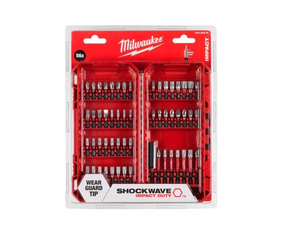 Набор бит Milwaukee SHOCKWAVE 56 шт (4932492006), изображение 3 Набор бит Milwaukee SHOCKWAVE 56 шт (4932492006), изображение 3